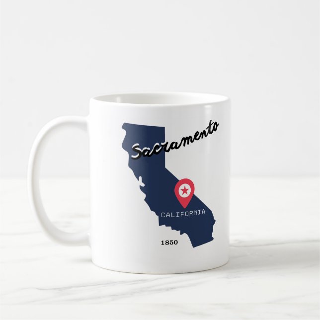 Sacramento coffee mug  (Left)