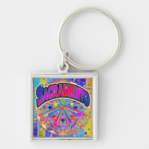 Sacramento Cosmic Unity Keychain