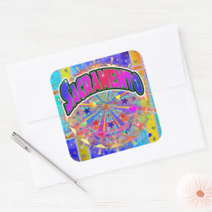 Sacramento Cosmic Unity Sticker