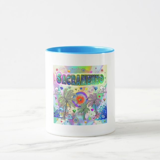 Sacramento Deep Dream Mug (Center)