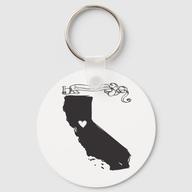 Sacramento Key Ring (Front)