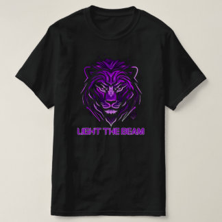 Sacramento Kings Light The Beam Lion T-Shirt