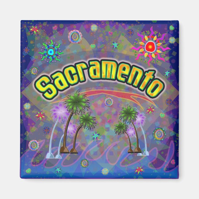 Sacramento Noble Voyage Magnet (Front)
