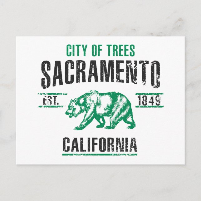 Sacramento Postcard (Front)