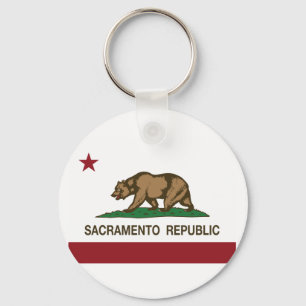 Sacramento Republic Flag Key Ring
