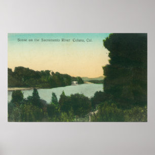 Sacramento River SceneColusa, CA Poster