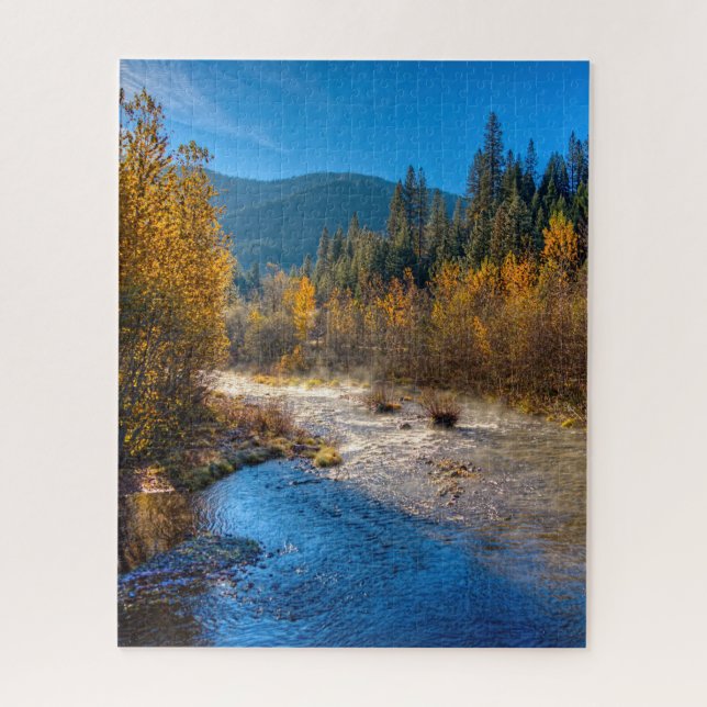 SACRAMENTO RIVER SUNRISE JIGSAW PUZZLE (Vertical)