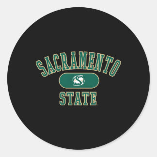 Sacrato State Hornets Varsity Classic Round Sticker