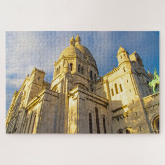 Sacre Coeur Basilique in Montmartre, Paris, France Jigsaw Puzzle