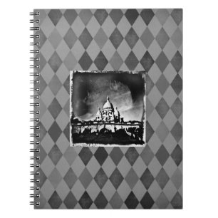 Sacre Coeur BW Spiral Notebook