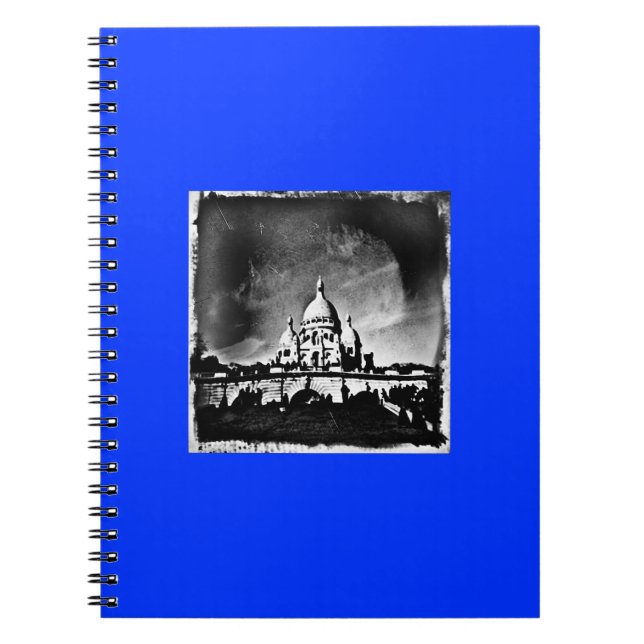 Sacre Coeur BW Spiral Notebook (Front)