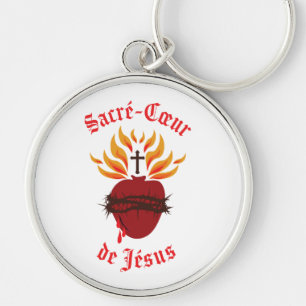 Sacré-Cœur de Jésus/Sacred Heart of Jesus Key Ring