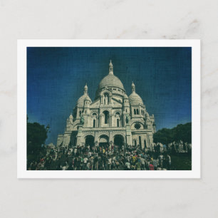 Sacré-Coeur Montmartre Paris France Architecture Postcard