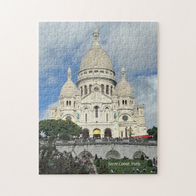 Sacre Coeur, Montmartre, Paris, France Jigsaw Puzzle (Vertical)