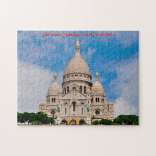 Sacre Coeur Paris. Jigsaw Puzzle