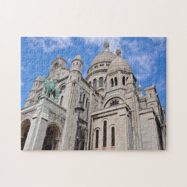 Sacre Coeur Paris. Jigsaw Puzzle (Horizontal)