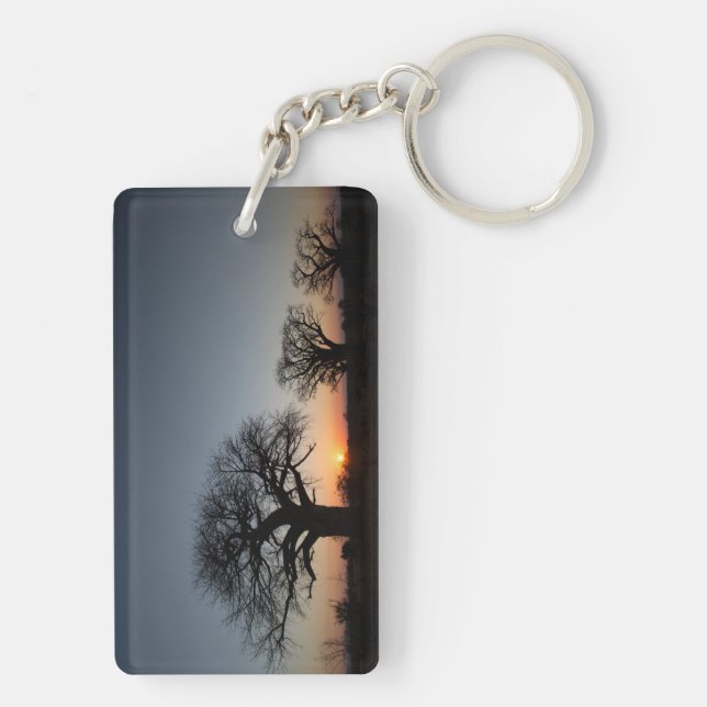 Sacred Baobabs Key Ring (Back)