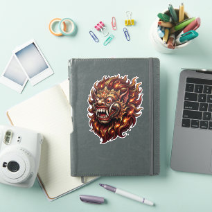 Sacred Barong Sticker - Modern Bali