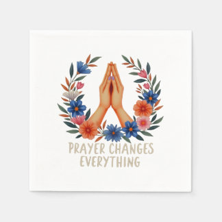 🌺 : Sacred Bloom of Prayer Napkin