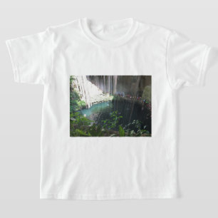 Sacred Blue Cenote, Ik Kil, Mexico T-shirt