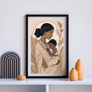 Sacred Bond of Motherhood Poster
