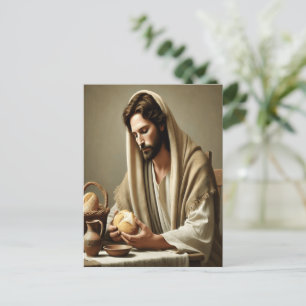 Sacred Bread: Jesus’ Loving Gesture Postcard