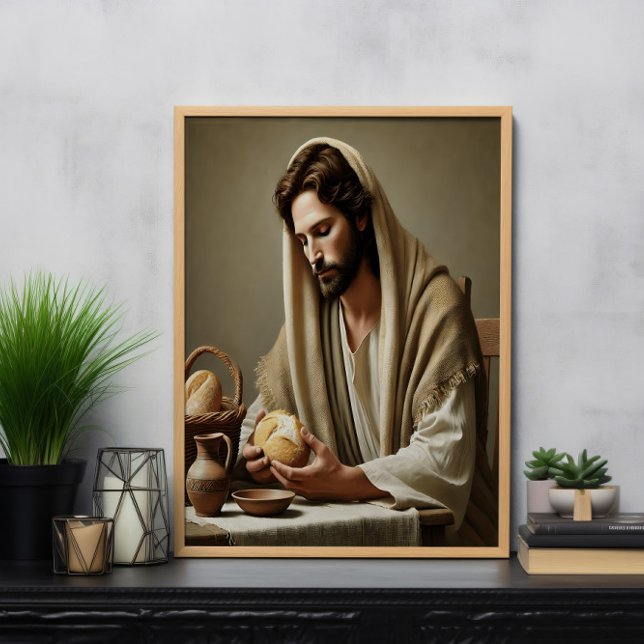 Sacred Bread: Jesus’ Loving Gesture Poster (Creator Uploaded)