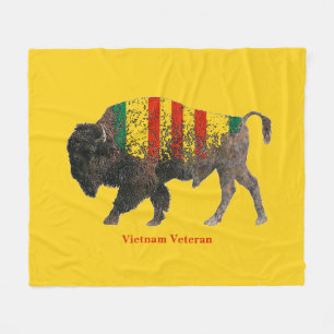 Sacred Buffalo Vietnam Veteran BLANKET