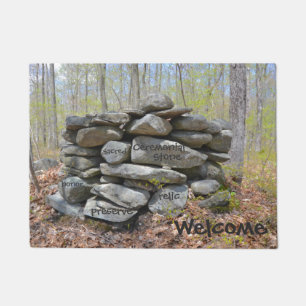 Sacred Ceremonial Stone Doormat