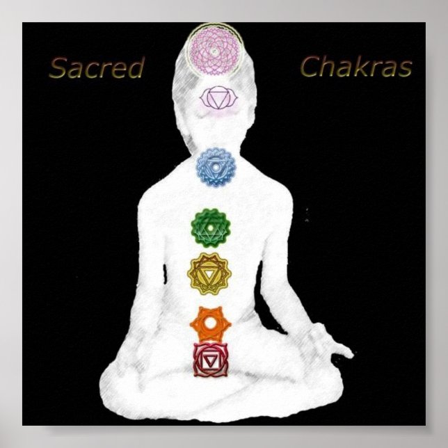 Sacred Chakras Poster (Front)