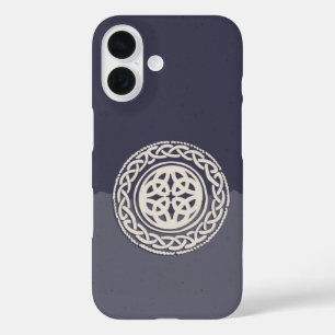 Sacred Circle – Celtic Knot Mandala iPhone 16 Case
