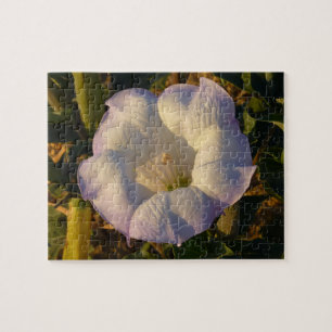 Sacred Datura Flower Desert Wildflower Jigsaw Puzzle