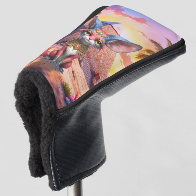 Sacred Desert Guardian Golf Head Cover (3/4 Front)