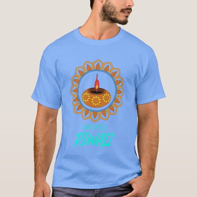 Sacred diwali T-Shirt (Front)