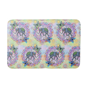 Sacred Elephant Bath Mat