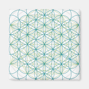 Sacred Flowers Magnet