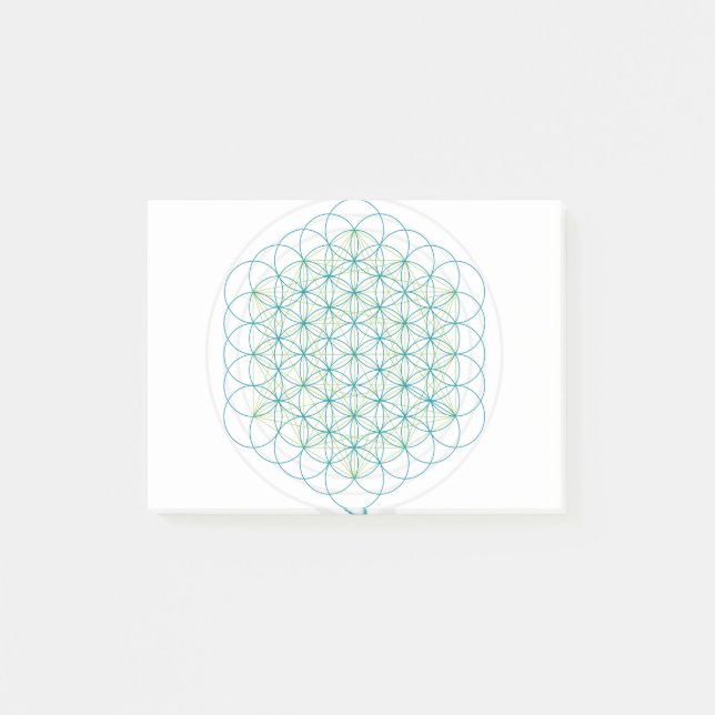 Sacred Flowers Post-it Notes (Front)