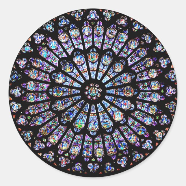 Sacred G Classic Round Sticker (Front)