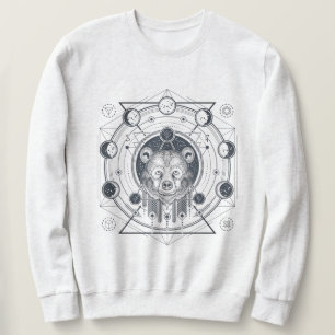 Sacred Geometry Bear Sweatshirt