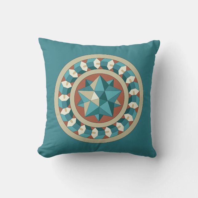 Sacred Geometry Cushion (Front)