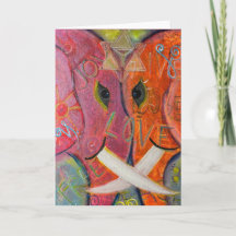 Sacred Geometry Elephant Original ART