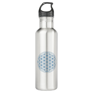 Sacred Geometry Flower of Life 710 Ml Water Bottle