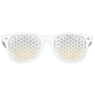 Sacred Geometry Flower Of Life Retro Sunglasses