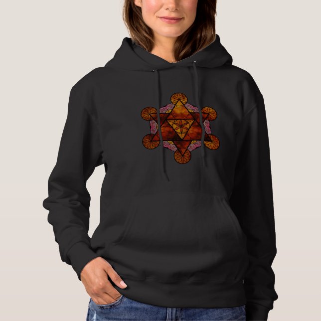 Sacred Geometry Ignis Tri Blend Hoodie (Front)
