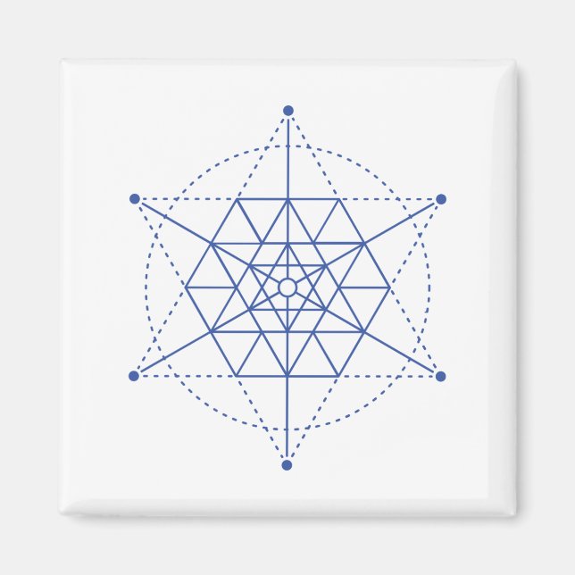 Sacred Geometry Magnet (Front)