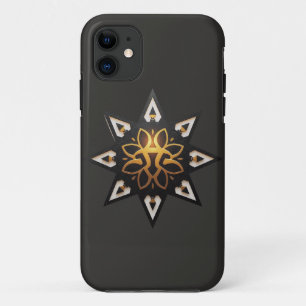 🌟Sacred Geometry Mandala – Timeless Golden Star Case-Mate iPhone Case