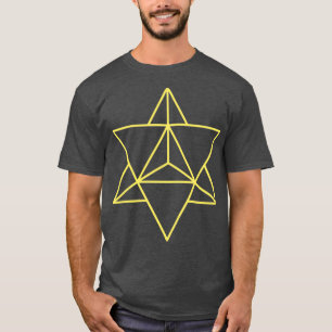 Sacred Geometry Merkaba Zen Yoga 1 T-Shirt