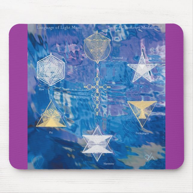 Sacred Geometry Mousepad (Front)