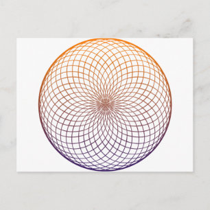 Sacred Geometry Postcard