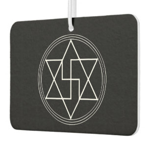 Sacred Geometry Protection Symbol Car Air Freshener
